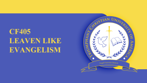 CF405 – Leaven Like Evangelism
