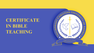 MODULE 1. Certificate in Bible Teaching